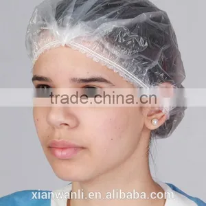 Disposable Plastic Shower Caps for Bathroom Made in China thumbnail-1