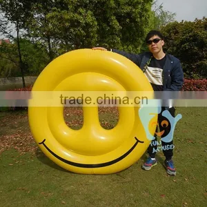 Cheap Pvc Inflatable Emoji Pool Float for Sale thumbnail-1
