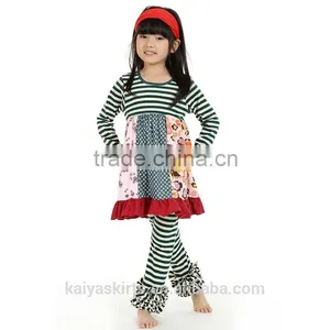 2016 Kaiya Skirt E-commerce Firm Fall Cotton Printed Flower Girls Specialty Baby Brand Clothing thumbnail-6