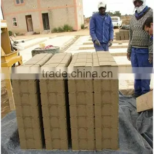HR1-20 Small Construction Equipment for Clay Mobile Hydraform Interlocking Brick Making Machine Price thumbnail-4