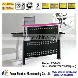 Hotel Reception Counter Design Front Desk Office Counter Table Design PT-P009 thumbnail-1
