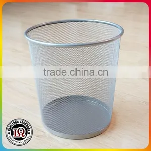 Metal Mesh Trash Can thumbnail-1