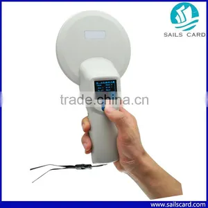 134.2kHz Portable Handheld RFID Reader for Livestock Management thumbnail-1