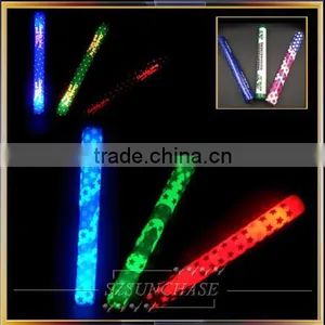 LED Foam Light Stick Baton Supreme Multicolor Color Changing LED Cheering Foam Sticks thumbnail-2