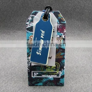 Wine Bottle Fashion Denim Tag Cardboard Tag thumbnail-2