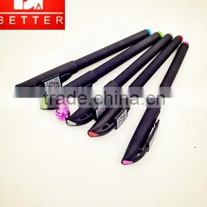 2016 Chinese New Arrival Plastic Gel Pen With Logo thumbnail-1