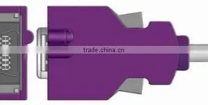 Fukuda Denshi SpO2 Adapter Cable, 14pin>>DB9, 3m, Nellcor Oximax Tech thumbnail-2