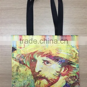 UV Digital Printed, 12 Oz, %100 Canvas Bag - Manufacturer in Istanbul thumbnail-1