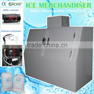 200 Bag Ice Slant Front Ice Merchandiser Ice Box for Sale thumbnail-1
