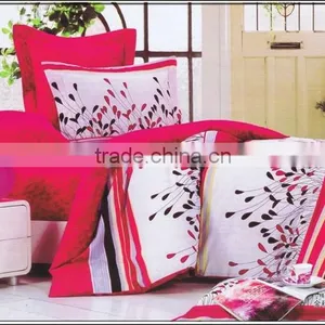 100% Cotton Reactive Printed Bedding Set Bed Sheet Duvet Cover--4pcs thumbnail-1
