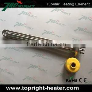 U Shape Best Selling Stainless Flange Electric Tubular Heating Element 5KW For Water Heater Parts thumbnail-3