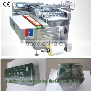 High Quality Automatic Perfume Box Cellophane Wrapping Machine thumbnail-2