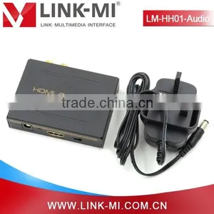 LM-HH01-AUDIO Digital to Analog Audio Converter HDMI to HDMI + SPDIF and L/R Audio Converter thumbnail-1