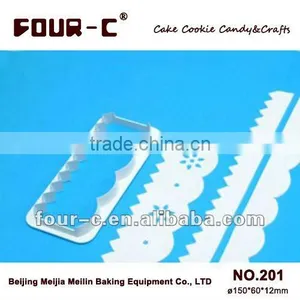 Straight Frill Cutter-broderie Anglaise,fondant Lace Cutter,fondant Cake Decoration thumbnail-1