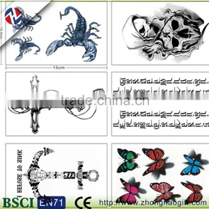 Fashion Temporary Water Transfer Body Tattoo Sticker for Decoration thumbnail-5
