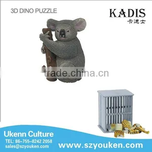 Diy Educational Toys 3d Plastic Animal Puzzle Toys for Children thumbnail-6
