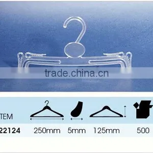 New PS Transparent Plastic Underwear Hanger No Clips thumbnail-1