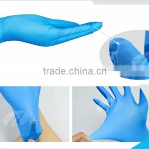 Disposable Colored Medical Nitrile Gloves Cleanroom Nitrile Glove thumbnail-1