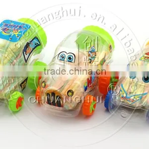 Cartoon Locomotive Jar With Candy / CC Stick Candy in Train Jar thumbnail-4