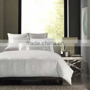 2015 Deluxe Design 100% Cotton Nantong Wholesale White Sateen Disposable Hotel Bed Linen/bedding Set thumbnail-2