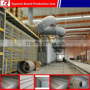 Full and Seim Automatic Paper Faced Gypsum Board Production Line thumbnail-1