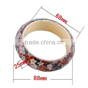 2015new Fashion Silicon Bracelet Clear Resin Solid Bracelets Zya thumbnail-5