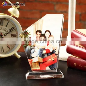 Promotional Modern Office Table Decoration Crystal Photo Personalized Photo Crystal thumbnail-6