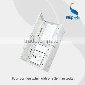 Wall Socket Waterproof Outdoor Socket(SP-SR4S) thumbnail-1