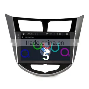 9" Android 5.1.1 Car PC GPS for Hyundai Accent Verna Solaris Quad Core 16GB Radio RDS BT 3G Wifi Stereo Headunit Wholesale thumbnail-4