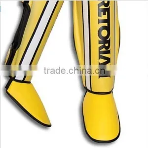MMA Shin Guard Dykeheel Cuish Mma Shin Guard Mma Flanchard / Muay Thai Shin Guard /Boxing Training Shinguard M/L thumbnail-3