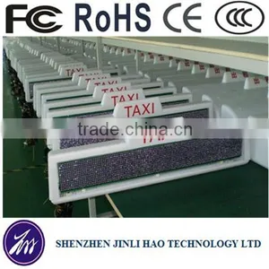 Taxi Advertisement New Product Outdoor Programmable LED Signs thumbnail-2