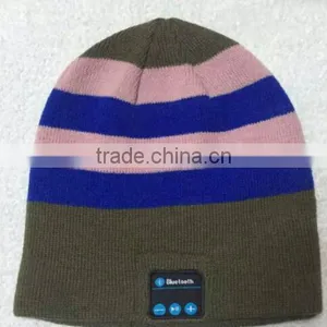 Fashion Sport Bluetooth Hat,Winter Outdoor Sport Knitted Cap With Wireless Stereo Headphone Answer Call thumbnail-5