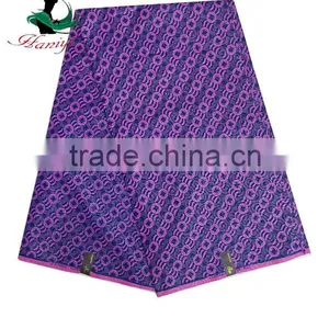 100% Cotton Real Wax Fabric SMRC-10 African Super Wax Print Fabric Wholesale thumbnail-1