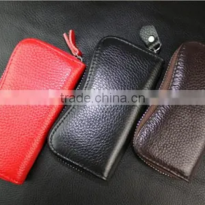 Boshiho Key Organizer Leather Key Case Zip thumbnail-6