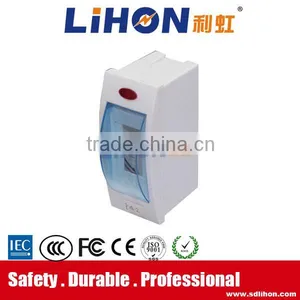 Single Row Plastic Din Rail With Light Power Distribution Box thumbnail-1