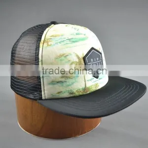 Cheap Custom Printed Flat Brim Snapback Cap thumbnail-4