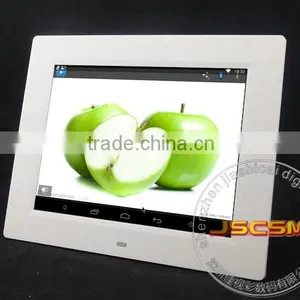 New Products 8inch Webcam Digital Photo Frame Picture Album With Android 4.4 os System Support Online Video Chat thumbnail-1