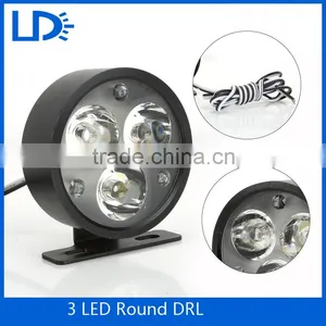 Motercycle DRL LED Truck Backup Lamp Waterproof Universal Car Round Reversing Light thumbnail-3