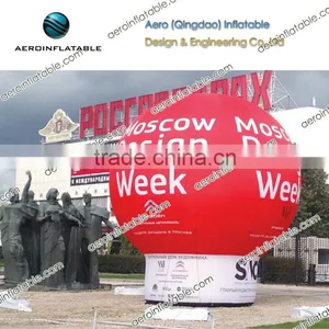 Inflatbale Red Ground Balloon for Advertising thumbnail-1