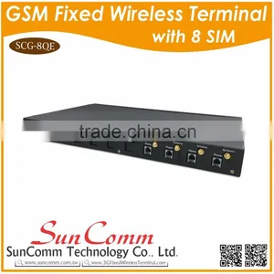 SCG-8Qe GSM Fixed Wireless Terminal/Gateway With 8 Port, 2 Antenna Combiner thumbnail-2