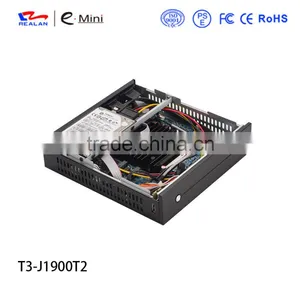 Mini pc Dual Nic With Intel Celeron Core J1900 2.4GHz Barebone System WIFI Best Computer for Home Theater 4K HD Playing thumbnail-6