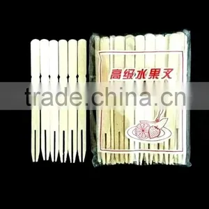 Disposable Bamboo Fork for Fruit thumbnail-2