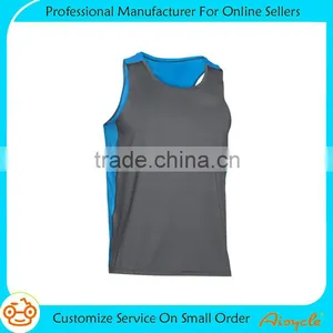 Custom Dry Fit Running Gym Compression Tank Top for Men thumbnail-1