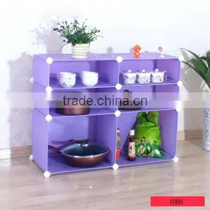 New Moving Rack Kitchen Storage Shelf Cabinets thumbnail-1
