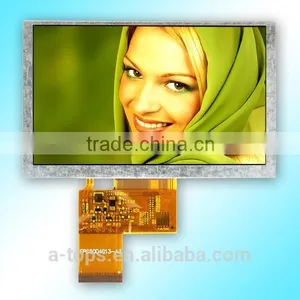 5" TFT LCD Display,brightness 250cd/m2,800*480 for Outdoor thumbnail-1