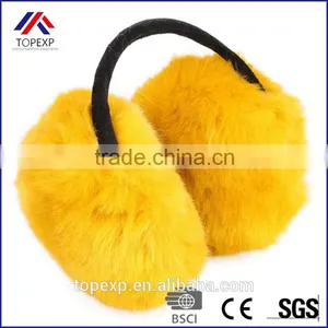 Fuzzy Earmuff Solid Color Warm Earmuff thumbnail-3