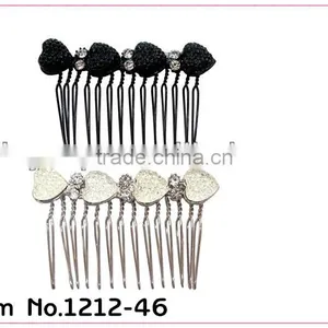 2014 Hot Sale Charm Cheap Decorative Hair Combs for Girls thumbnail-1