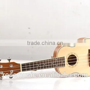 China Cheap High Quality 21" Ukulele Wholesale Wooden Ukulele thumbnail-2