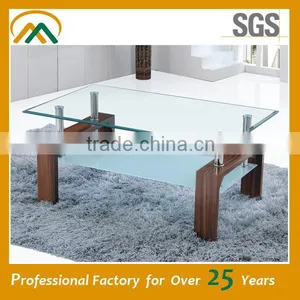 No Folded and Modern Appearance Glass Coffee Table JY-02 thumbnail-2