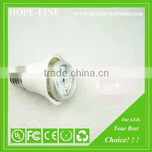 High Luminance 5W,6W,7W,10W,12W 1200lm 220V A60 E27 B22 LED Bulb Lights thumbnail-6